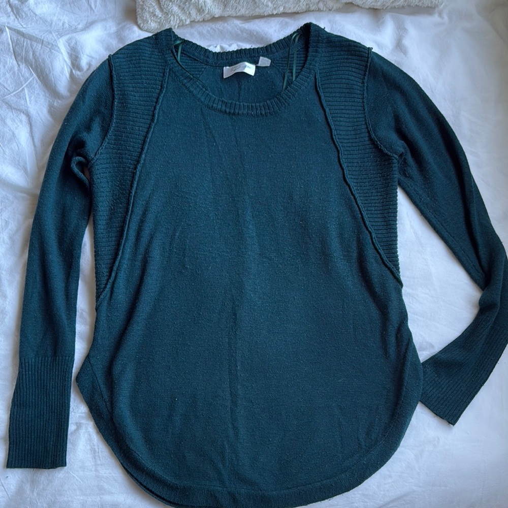 Teal Long Sleeve Sweater